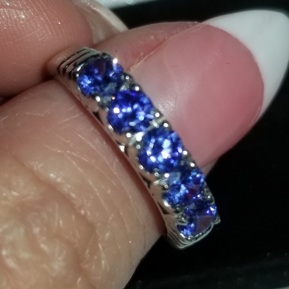 BLUE DIAMOND RING
